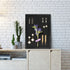 Cork Board Bulletin Board Wood Framed Display with Felt, Pin Board for Jewelry, Notes, Memos, Photos, Home, Kitchen, Office, School, Wall, 15"x11"...