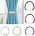 1X Pearl Magnetic Curtain Clip Curtain Holders Buckle Clips Hanging Ball Buckle Tie Back Curtain Accessories Home Decor (Purple)...