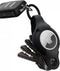 KeySmart AirTag Holder - Compact Key Organizer and Keychain for Apple AirTag - Silicone Case Attaches to Keys and Car Fobs - Black...