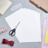 BENECREAT 10Sheet A4 Size White Double Sided Tape Sheets 8.3x11.5 Inch Strong Adhesive Tap Sheet Removable Glue Sheet for Arts Craft Photo Albums ...