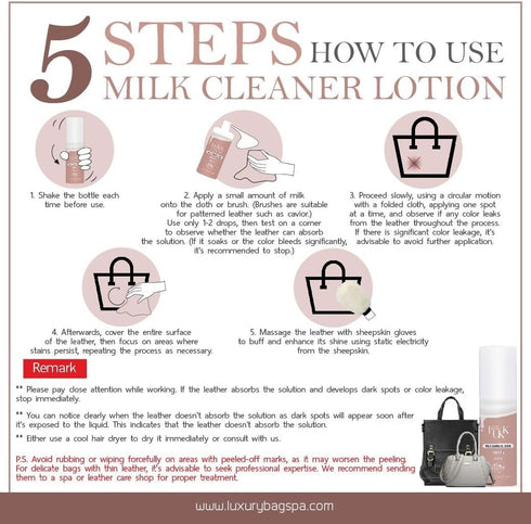 2 in 1 Leather Cleaner & Conditioner premium bag care with Cleaning Towel Nourishes, Polishes Protects Cleans Restores Surfaces for Luxury Bags Pu...