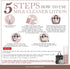2 in 1 Leather Cleaner & Conditioner premium bag care with Cleaning Towel Nourishes, Polishes Protects Cleans Restores Surfaces for Luxury Bags Pu...