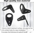 Therwen 8 Pcs 3/16" Mounting Hole Brake Bolt on Type Brake Line Tabs Mounting Tabs 90 Degree Brake Line Adapter Weld...
