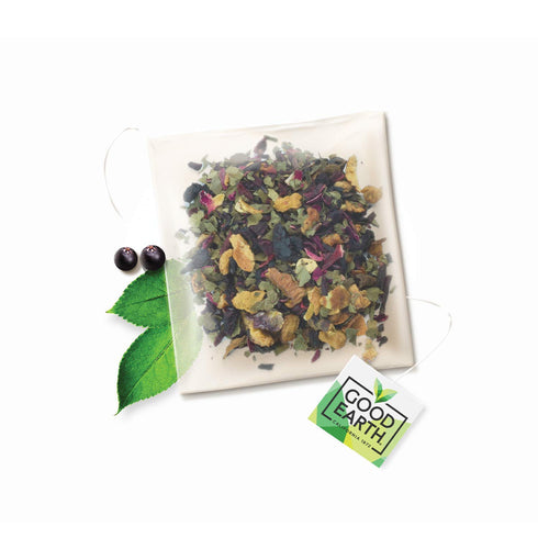 Good Earth Sensorials Hibiscus, Rose & Sweet Berries Herbal Tea 15 ct Box...