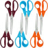 Scissors,Office Scissors All Purpose Ergonomic Design Comfort-Grip Handles Sharp Scissors For Office Home Craft Sewing Fabric Supplies School Stud...