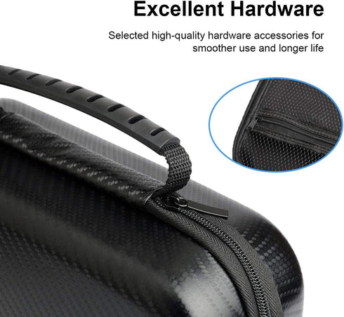 Original LCD Digital Microscope Carrying Case, Ultra Big Size Storage Bag Box for USB/Wifi/LCD Screen Handheld Portable Microscope Camera Endoscop...