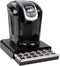 Mind Reader Single Serve Coffee Pod Drawer, 36 Pod Capacity, Countertop Organizer, Breakroom, 12.75"L x 13"W x 3"H, Black...