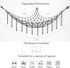 Macrame Stuffed Animal Net or Hammock Hanging Net for Plush Toy Holder Squishmallow Net Toy Hammock for Stuffed Animals Storage Ideas Plushie Net ...