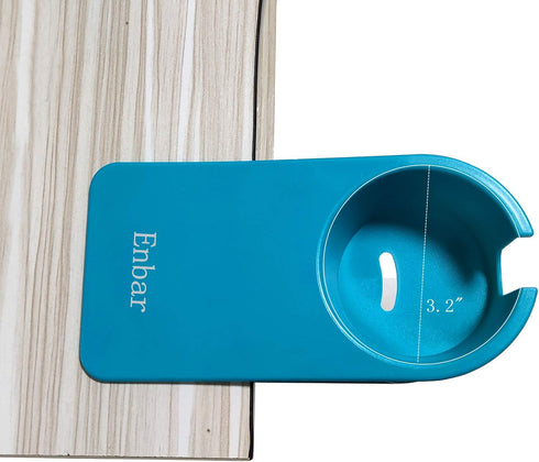 Drink Cup Holder Clip - Home Office Table Desk Side Huge Clip Water Drink Beverage Soda Coffee Mug Holder Cup Saucer Clip Design (New Blue)...