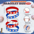 Sabary 48 Pcs Sports Pencils Silicone Bracelets Set Soccer Football Basketball Baseball Wooden Pencil Rubber Wristbands for Students School Classr...