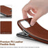 LOHASIC for iPhone 11 case Leather – Slim PU Leather with Electroplated Frame, Anti-Slip Grip, Soft TPU Bumper, Business Luxury iPhone 11 Phone ca...