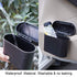 Hanging Car Trash Can with Lid - Portable Mini Waterproof & Odor-Resistant Garbage Bin for Car Door/Office/Home, Plastic Desktop Wastebasket Auto ...