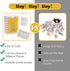 Mexican Train, Mini Dominoes Game:105 Cards+1 Instruction+1 Scoresheet,Double 12 and Double 9 Dominoes Set,2-10 Players,Dot Dominoes,Travel Domino...
