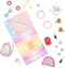 Glitter Girls – Sleepover Party & Backpack Set – Tie-Dye Sleeping Bag, Rainbow Pillow & Pizza Play Food – 14-inch Doll Accessories for Kids Ages 3...