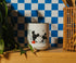 Disney Mickey and Minnie Mouse Watercolor Sunset Asian-Style Ceramic Tea Cup | Traditional Japanese-Inspired Mug Without Handle | Holds 9 Ounces...