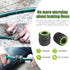 Garden Hose Plastic Repair Connector Fitting for 1/2" Hose, Water Hose Mender, Leakproof Design, Easy Installation, Set of 2 (2, 3/4”)...