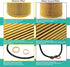 Oil Filter Fits BMW 325i 325Ci X3 X5 Z3 Z4 525i 528i 330i 330Ci 530i 328i E36 E46 E39 E60 Replace HU925/4 X | Part No. 11427512300 11421427908 114...