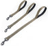 Short Dog Leash with Soft Padded Handle and Heavy-duty Clip & Nylon Webbing - 12 Inches / 18 Inches / 24 Inches Lead for Large and Medium Breed Do...