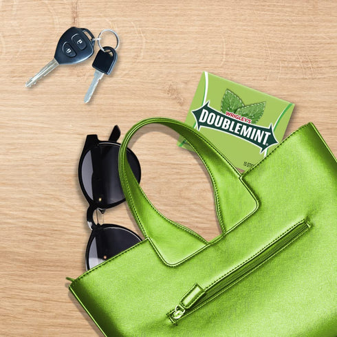 WRIGLEY'S Doublemint Chewing Gum Bulk Pack, 15 Stick Count (Pack of 3) - Gum Packs...