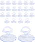 24PCS Car Glass Windshield Sunshade Suction Cups,Car Accessories Car Window Suction Cup with Strong Adsorption Force,Automotive Use Mini PVC Adsor...