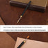 DIUDUS Leather Edge Dye Pen, Wood Handle Stainless Steel Top Edge Dye Roller Oil Pen Belt Finisher Leather DIY Craft...