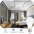 E26 LED Bulb, 60W Equivalent Light Bulb, 9W Medium Screw Base Bulb, Non-Dimmable, Daylight White 5000K 4 Packs...