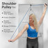 Shoulder Pulley for Physical Therapy, Over Door Pulley for Shoulder Recovery, Exercise Pulley for Shoulder Rehab, Rotator Cuff Exerciser for Froze...