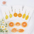 Puocaon Sunflower Clay Cutters Set - 7 Pcs Flower Clay Cutters for Jewelry Making, 3D Print Clay Earring Cutters, Floral Dangle Clay Cutters for P...