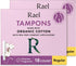 Rael Tampons, Compact Applicator Tampon Made with Organic Cotton - Tampons, Regular Absorbency, BPA-Free, Chlorine Free, Leak Locker Technology (3...