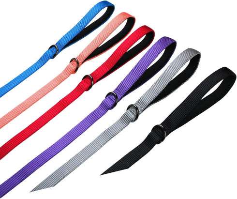 4 Feet Dog Leash with Padded Handle-Sturdy Nylon Dogs Leads for Small Medium Large Giant Dogs Walking,Training,Hiking,Jogging,Camping,etc (Ultra V...
