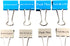 Funny Curse Clips Office Binder Clips, F**ck You, FML, and More, Vulgar Yet Funny, Uncensored, 8 Clips Per Pack, 4 Different Phrases 25mm and 32mm...