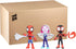Spidey and His Amazing Friends 3-Pack, 4-Inch Scale Marvel Action Figures, Includes 3 Figures and 3 Accessories, Spider-Man, Ghost-Spider & Miles ...