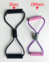 Gym or Home Workout Equipment,Figure 8 Resistance Band with Padded Handles Great for Stretch, Exercise, Fitness Training, Yoga, Resistance Weights...