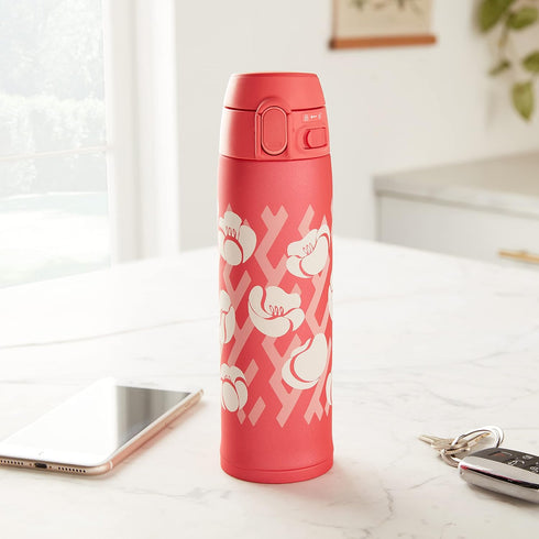 Zojirushi SM-TAE48SAPZ Stainless Vacuum Mug, 16 oz, Ume Pink...