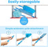 Foldable Microfiber Fan Cleaning Duster Steel Body Flexible Fan mop for Quick and Easy Cleaning of Home, Kitchen, Car, Ceiling, Cleaning Brush wit...