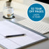 Clear Mind Concepts® Weekly Planner Desk Pad – Tear-Off, Undated, 52 Sheets, 11.3in x 16.5in – Boost Your Productivity with Thick Paper for Home, ...