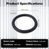 2.25/2.50-16" Off-road Motorcycle Inner Tubes with TR4 Valve Stem 70/90-16 Motorcycle Tire Replacement Inner Tubes for Dirt Bikes Pit Bikes Off-ro...