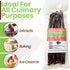 20 Organic Madagascar Vanilla Beans Grade B. Certified USDA Organic. 5"-7"by FITNCLEAN VANILLA for Extract, Paste, Cooking, Baking. Whole Bourbon ...