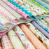flic-flac Quilting Fabric Squares 100% Cotton Precut Quilt Sewing Floral Fabrics for Craft DIY (4 x 4 inches, 240pcs)...