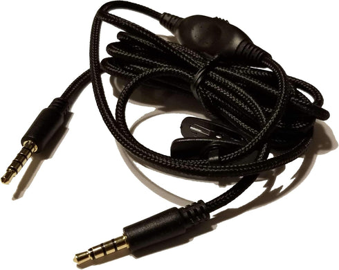 ienza® Replacement Talkback Chat Audio Inline Mute Cable Cord for Astro A40 Also Compatible with A10 Gaming Headsets...