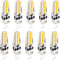 G4 LED Bulb 2W Equivalent to 20W T3 JC Type Bi-Pin G4 Base Halogen Bulb, AC/DC 12V White 6000K G4 Bulb for Under Cabinet Light, Ceiling Lights,RV,...
