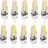 G4 LED Bulb 2W Equivalent to 20W T3 JC Type Bi-Pin G4 Base Halogen Bulb, AC/DC 12V White 6000K G4 Bulb for Under Cabinet Light, Ceiling Lights,RV,...