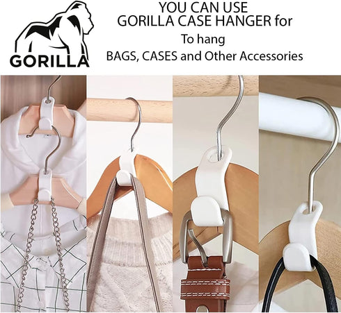 Clothes Hanger Connector Hooks 20 PCS - Hooks for Hangers to Save Space, Hanger Attachment for More Clothes,Closet Organizer,Space Saving Hanger H...