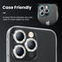 Tensea for iPhone 14 Pro/iPhone 14 Pro Max Camera Lens Protector Bling, Protection Camera Cover Tempered Glass Screen Protector Diamond Metal Indi...