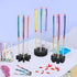 Riomh Epoxy Pen Turner Attachment, Glitter Pen Adapter for Holding Pens on Turner Machine, Sublimation Pens blank Turner Kit to Make Customized Pe...