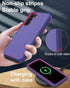 for Samsung Galaxy S21 Plus 5G Phone Case, with Screen Protector, Dust-Proof Port Cover, Full-Body Non-Slip Silicone Rubber Covered, Military Grad...