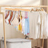 Tank Top Hanger with Premium Wood, 20 Large Capacity, Space Saving,360 Degree Rotating, Foldable Metal Hooks, Tank Tops...