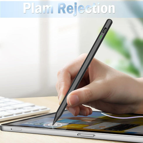 Stylus Pen for iPad, 15 mins Fast Charging Apple iPad Pencil with Palm Rejection, Tilt Sensitivity, Work for 2018-23 iPad Air 3/4/5, iPad Mini 5/6...
