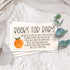 m&h invites 50 Little Cutie Books for Baby Shower Request Cards - Invitation Inserts - Gender Neutral or Girl Baby Shower...
