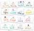 Colorful Open When Envelopes for University College Student, Leaving Home Daughter Son Gifts, Boyfriend or Girlfriend College Care Package, Long D...